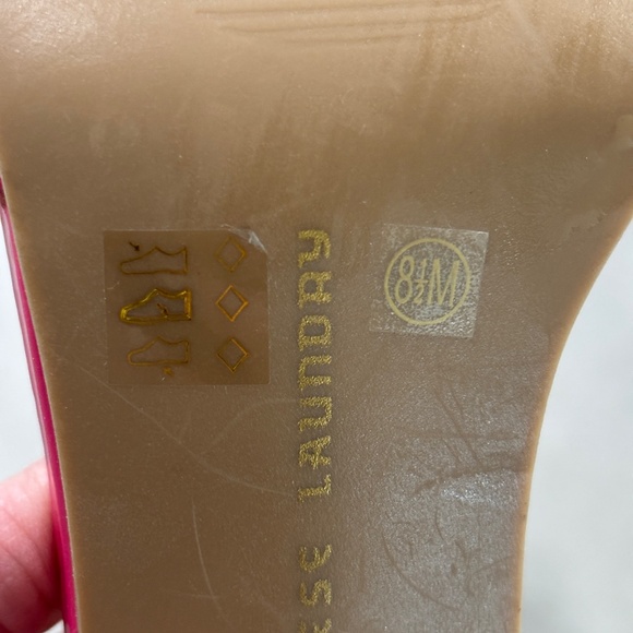 Chinese Laundry Strappy High Heel Sandals - Fuchsia & Orange Size 8.5 - Picture 11 of 12